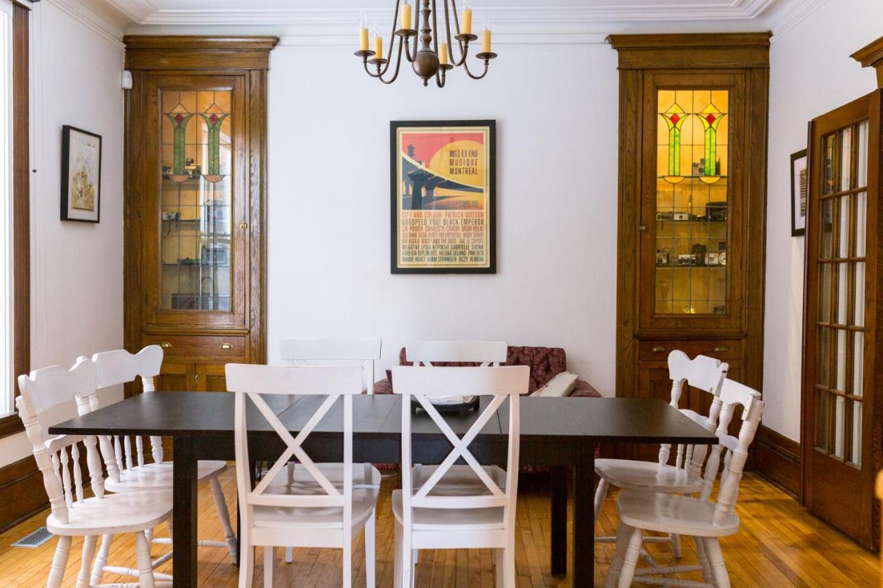 Le 9 Et Demi Bed and Breakfast Montreal Exterior foto